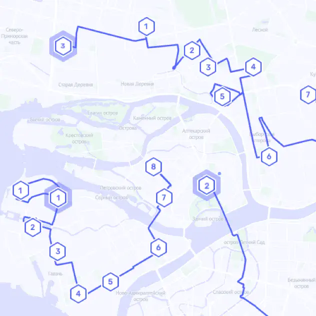 An example of solving a transportation problem using the Veeroute cloud-based optimizer